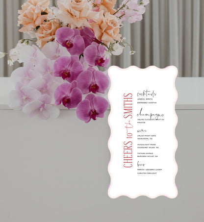 Vogue Hanging Bar Sign