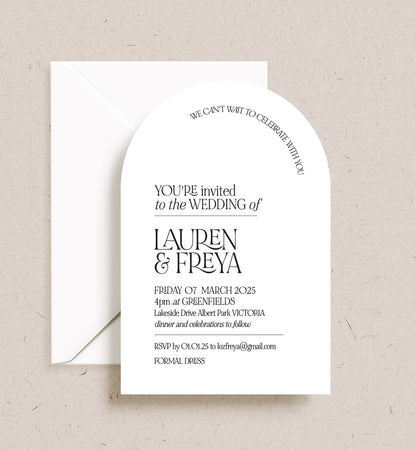 Marry Me Invitation