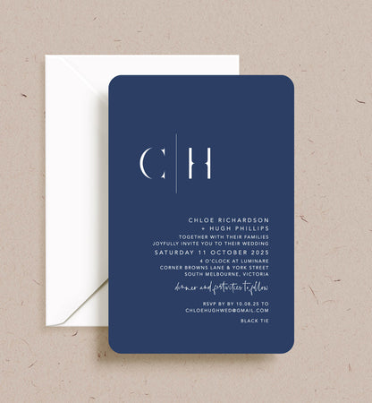 Initials Invitation