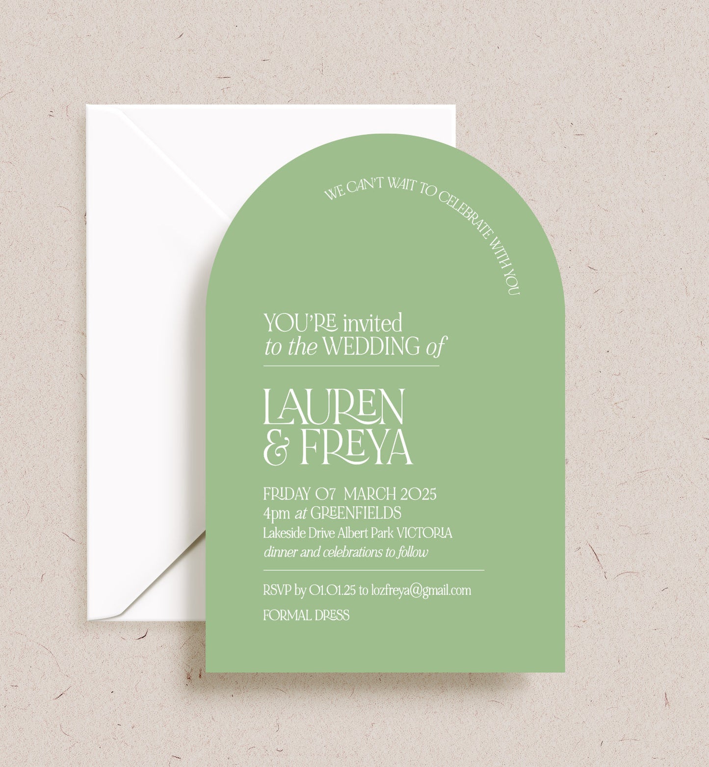 Marry Me Invitation