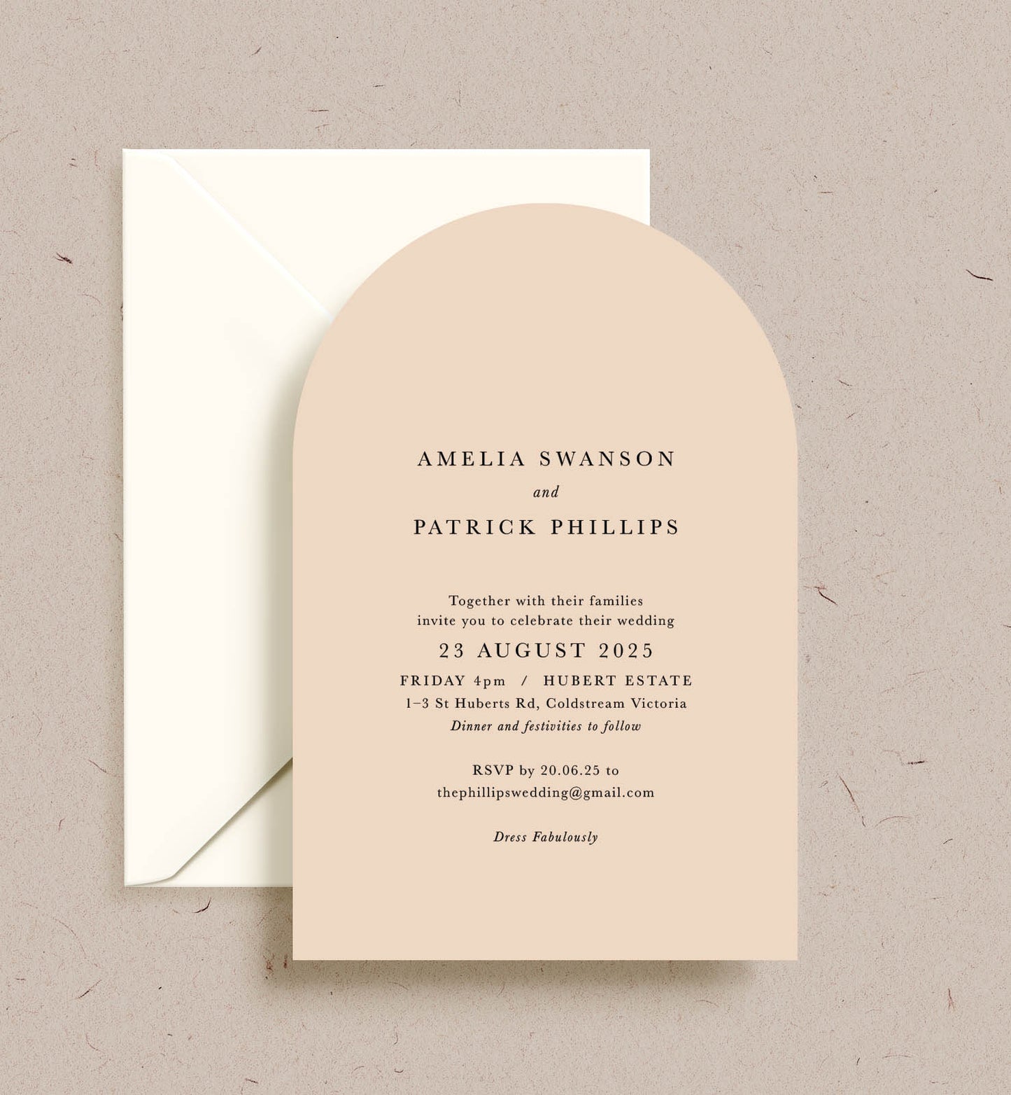 Minimalist Invitation