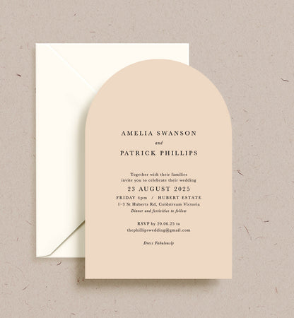 Minimalist Invitation