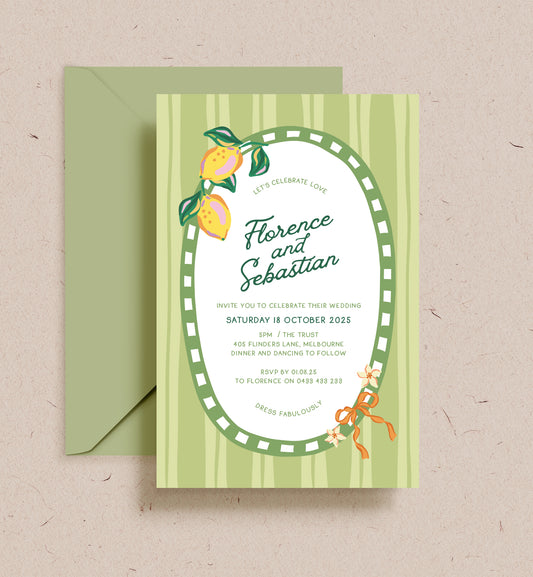 Capri Invitation