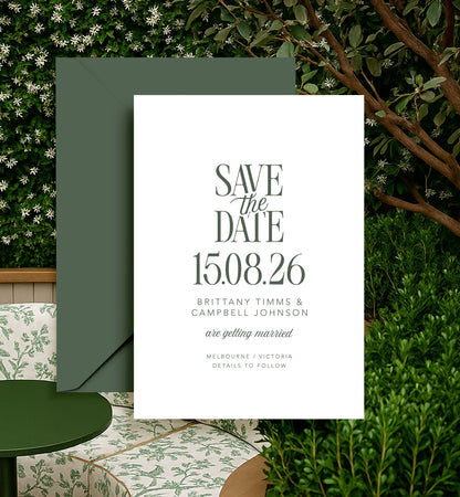 Country Club Save the Date