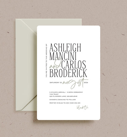 Vogue Invitation