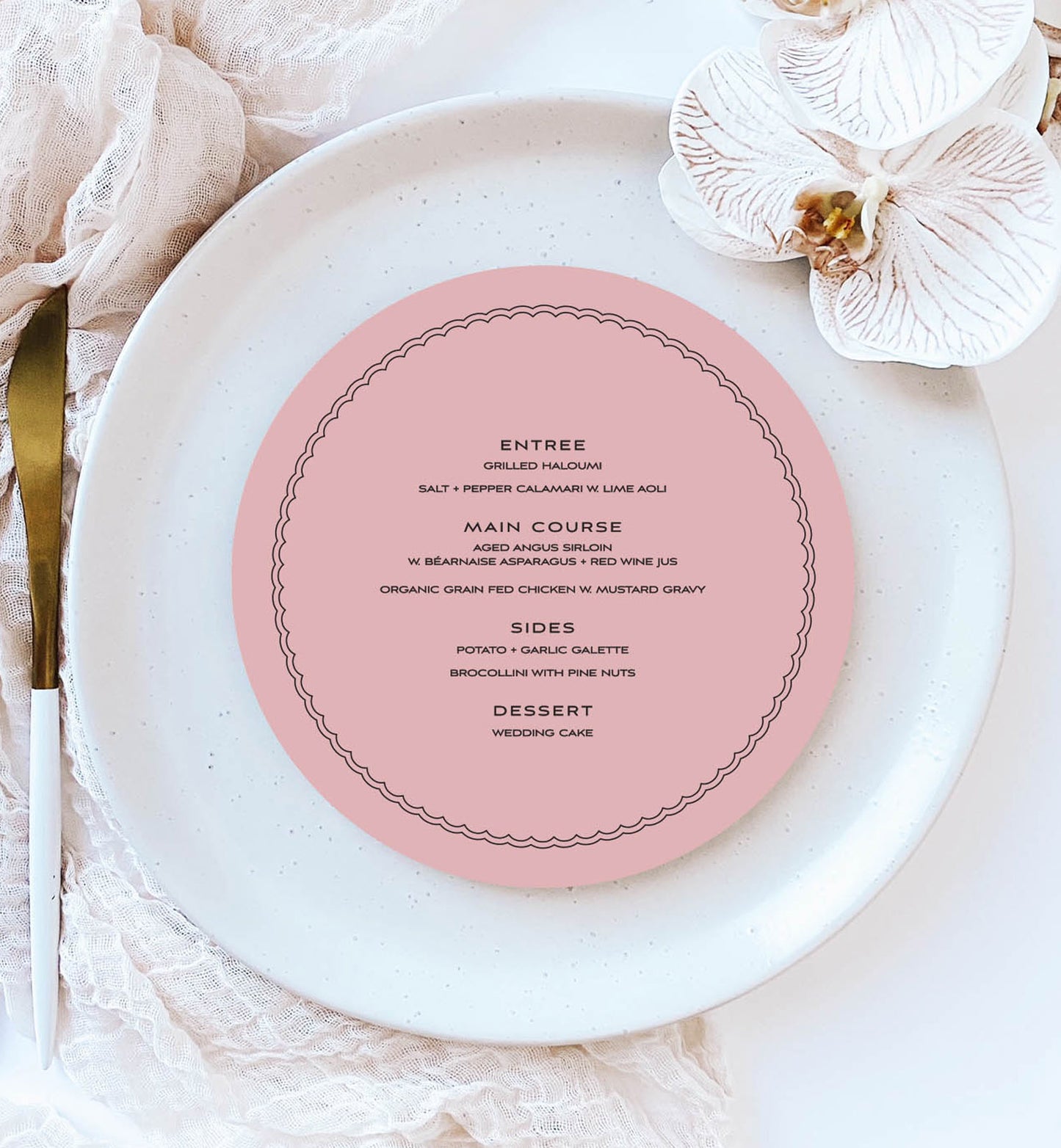 Marmont Menu