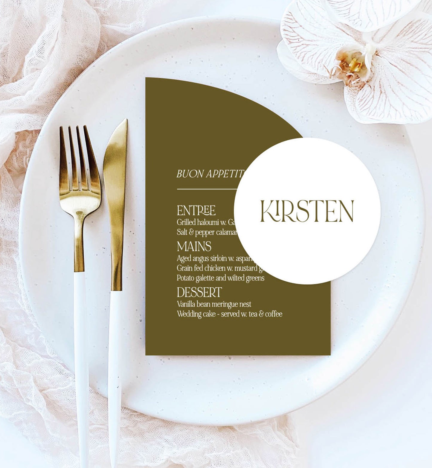 Marry Me Place Setting Package