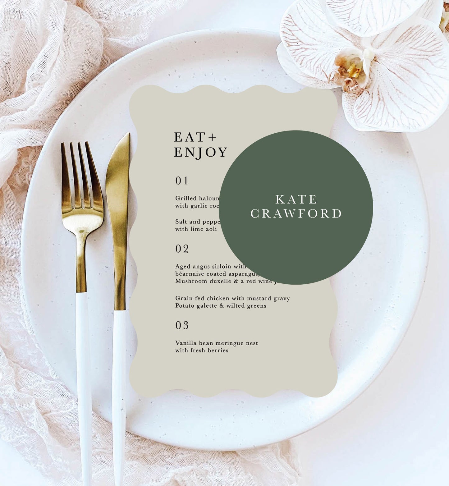 Minimalist Place Setting Package