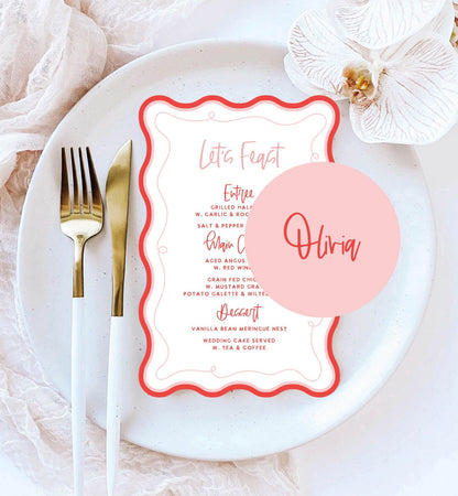 Wonderland Place Setting Package