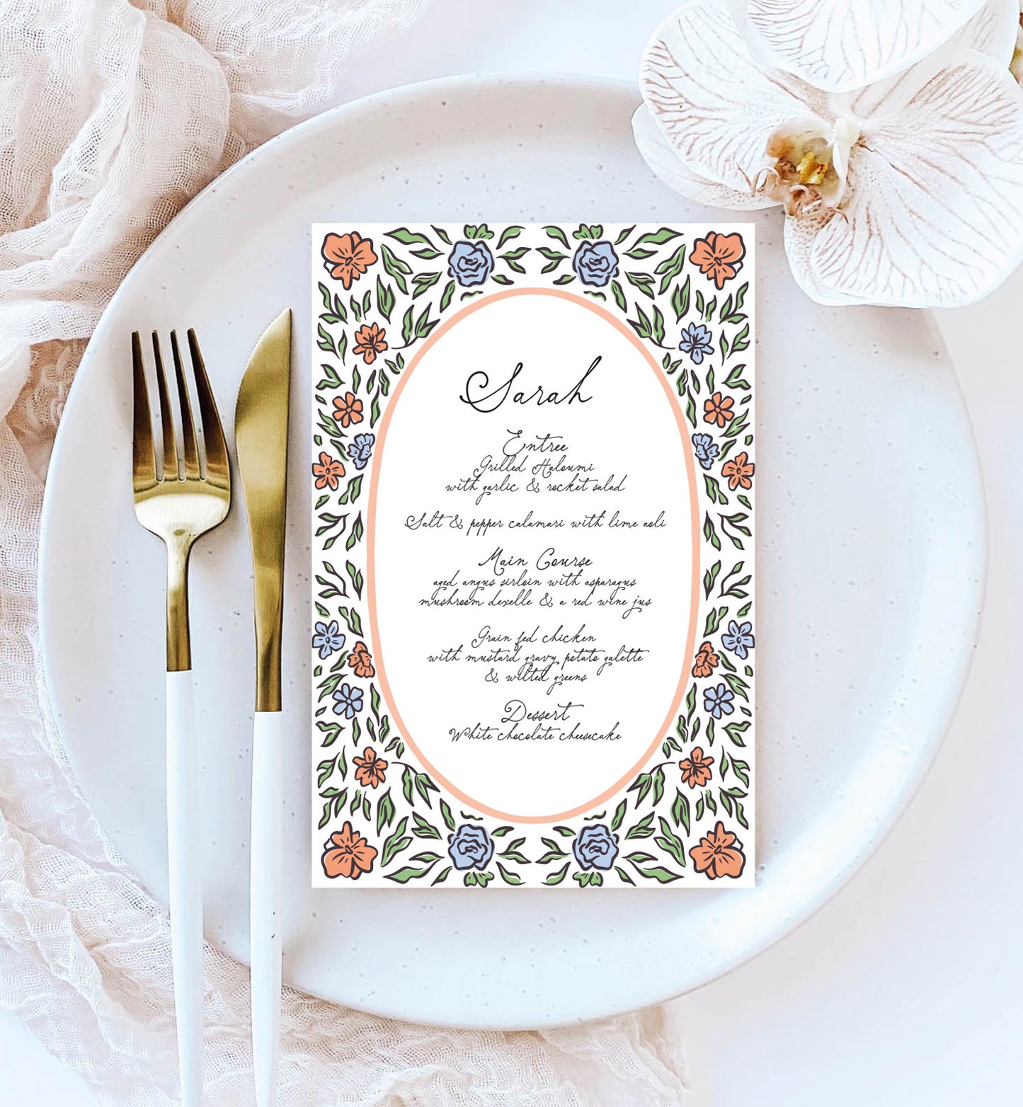 Storybook Menu