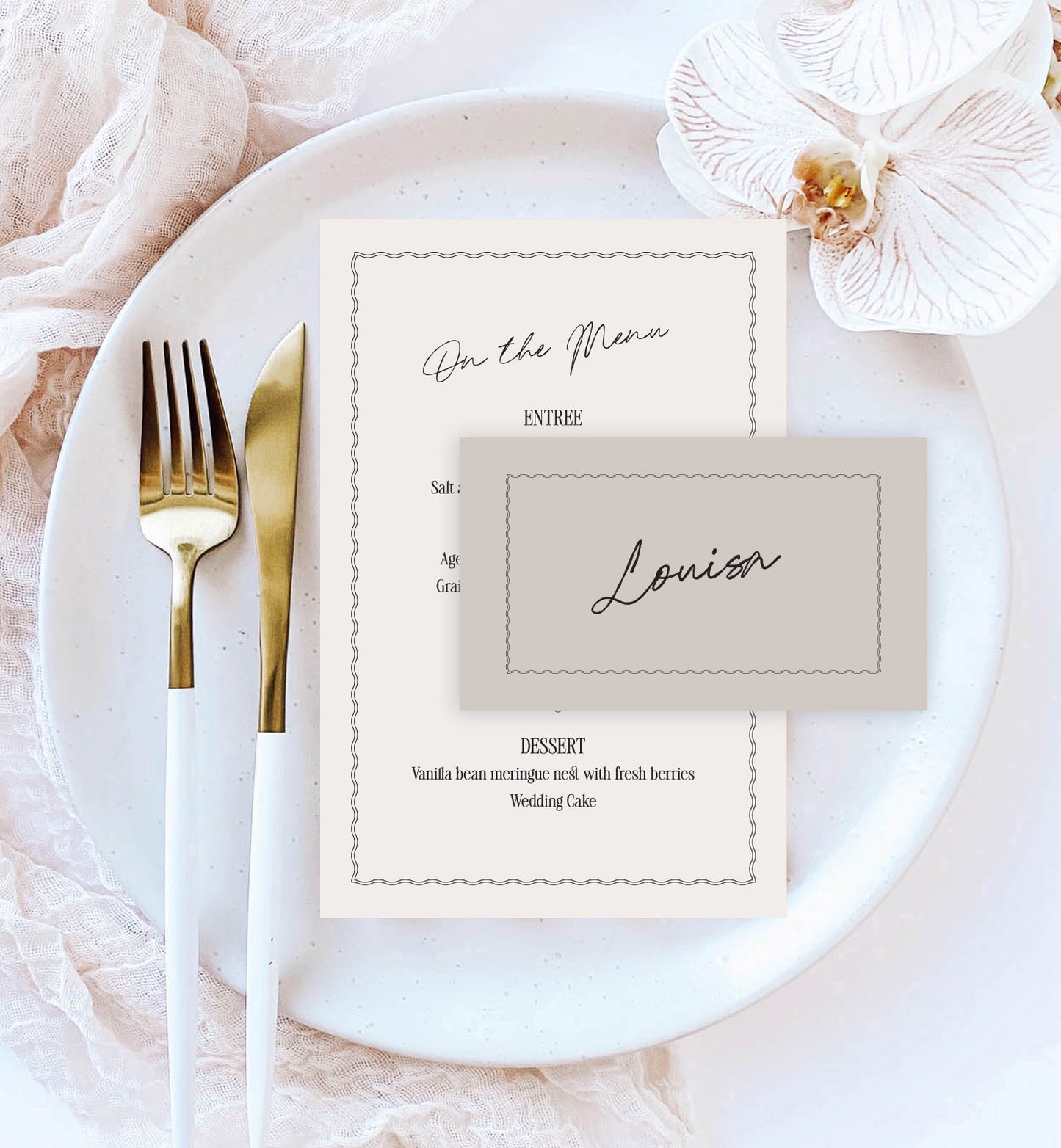 Vanderbilt Place Setting Package