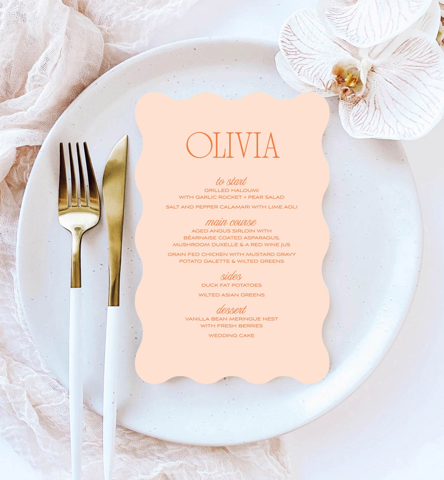 Riviera Menu