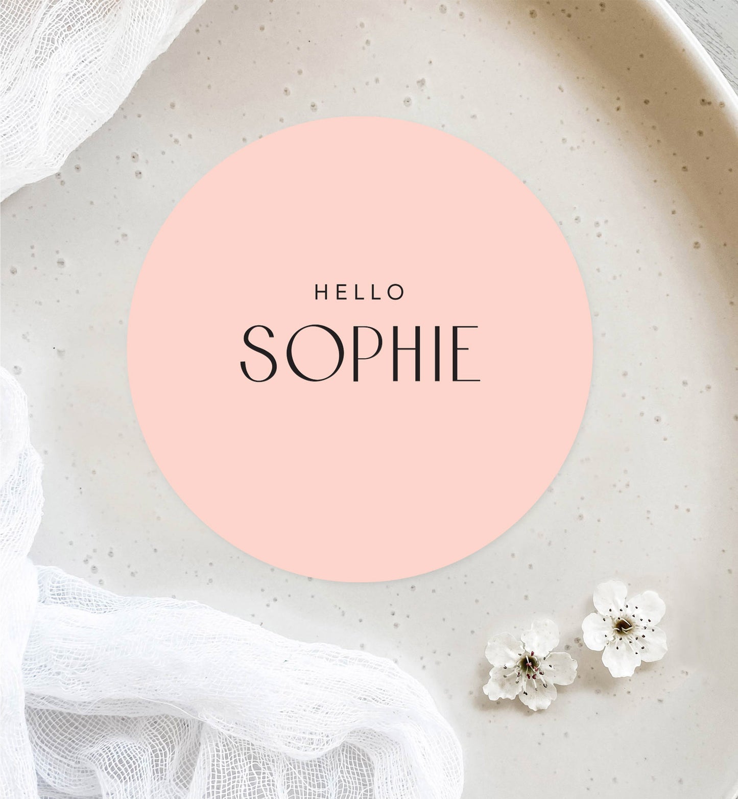 Hello Lover Place card