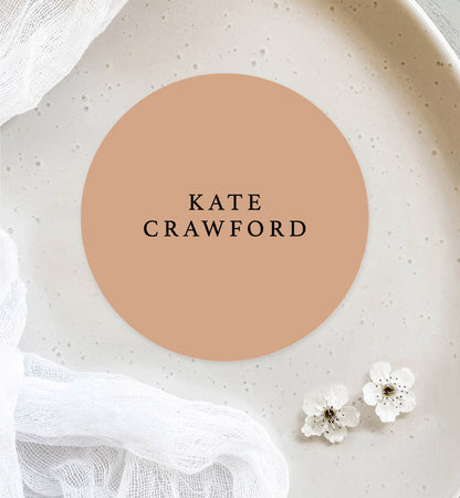 Minimalist Place card