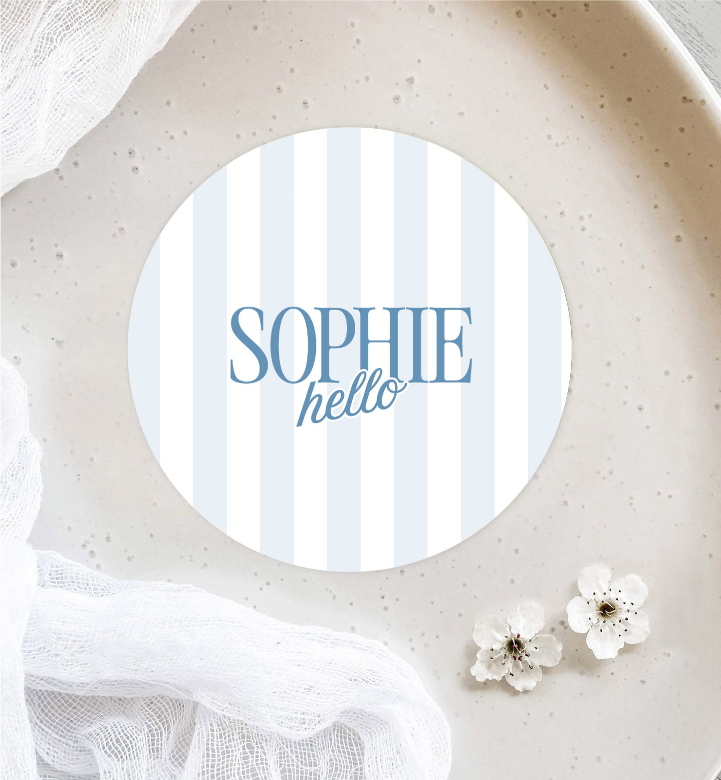 Country Club Place card