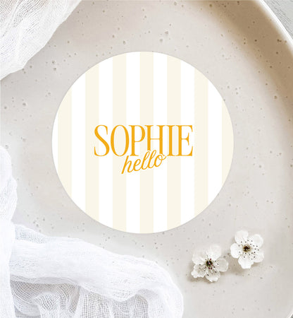 Country Club Place card