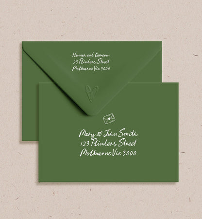 Memento Printed Envelope