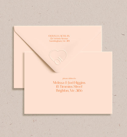 Como Printed Envelope