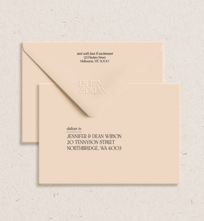 Marry Me Printed Envelope