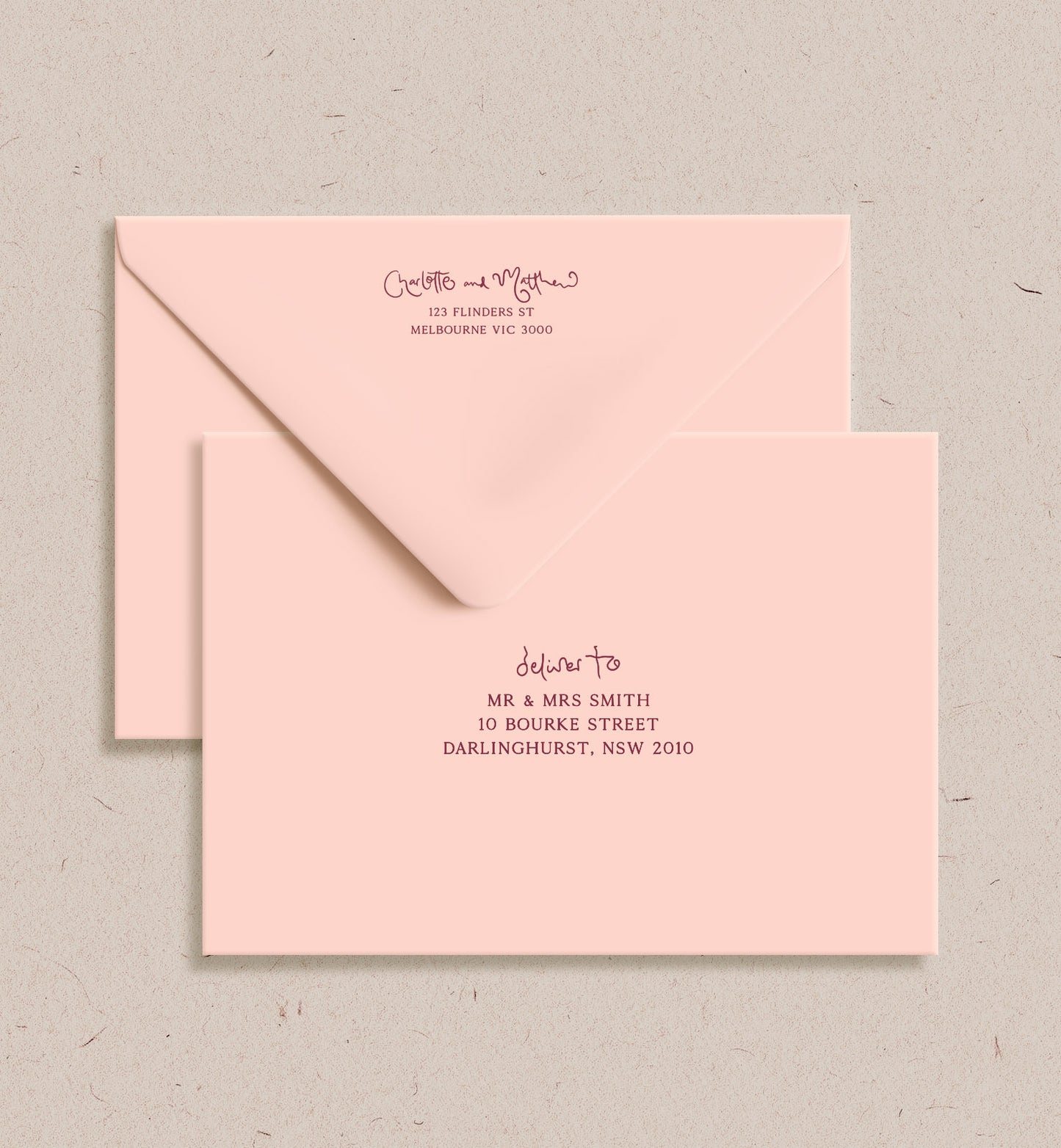 Poeme Printed Envelope