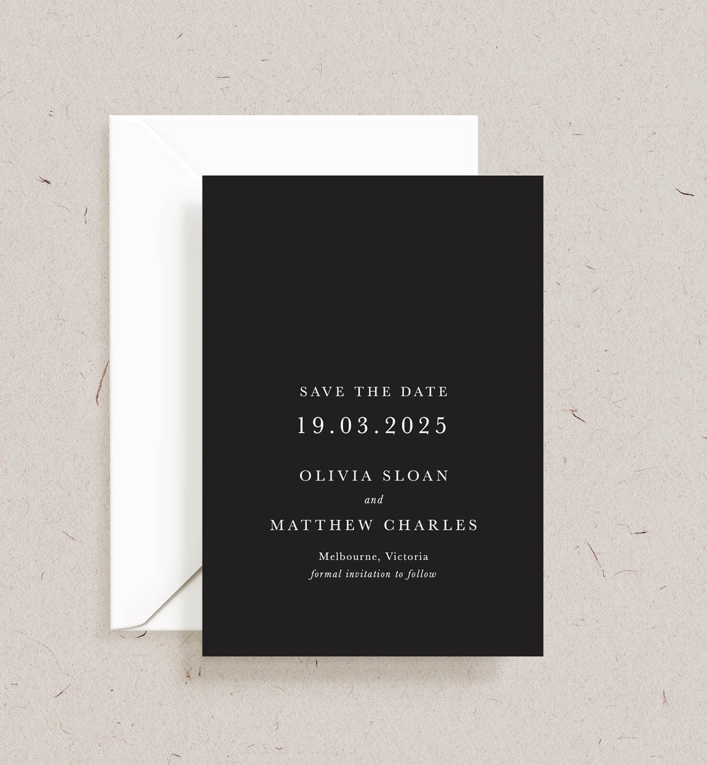 Minimalist Save the Date