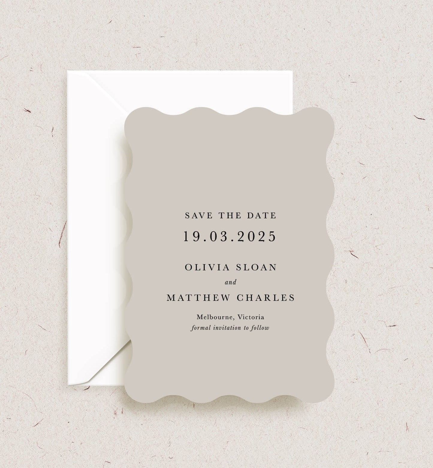 Minimalist Save the Date