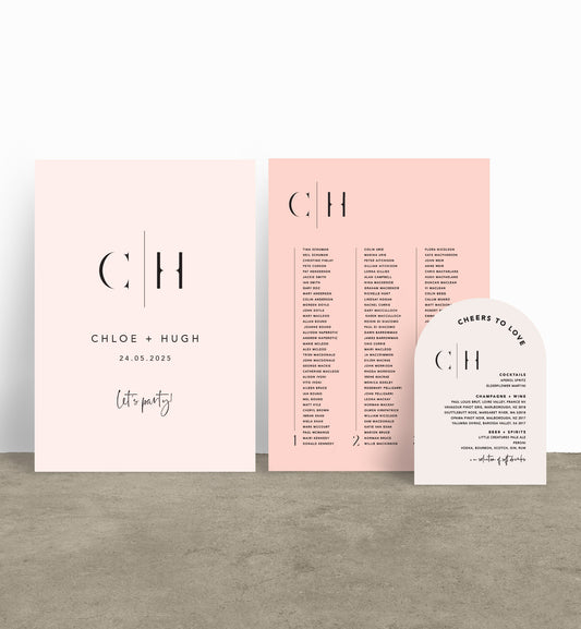 Initials 3 Sign Package