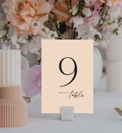 Hello Lover Table Number Set