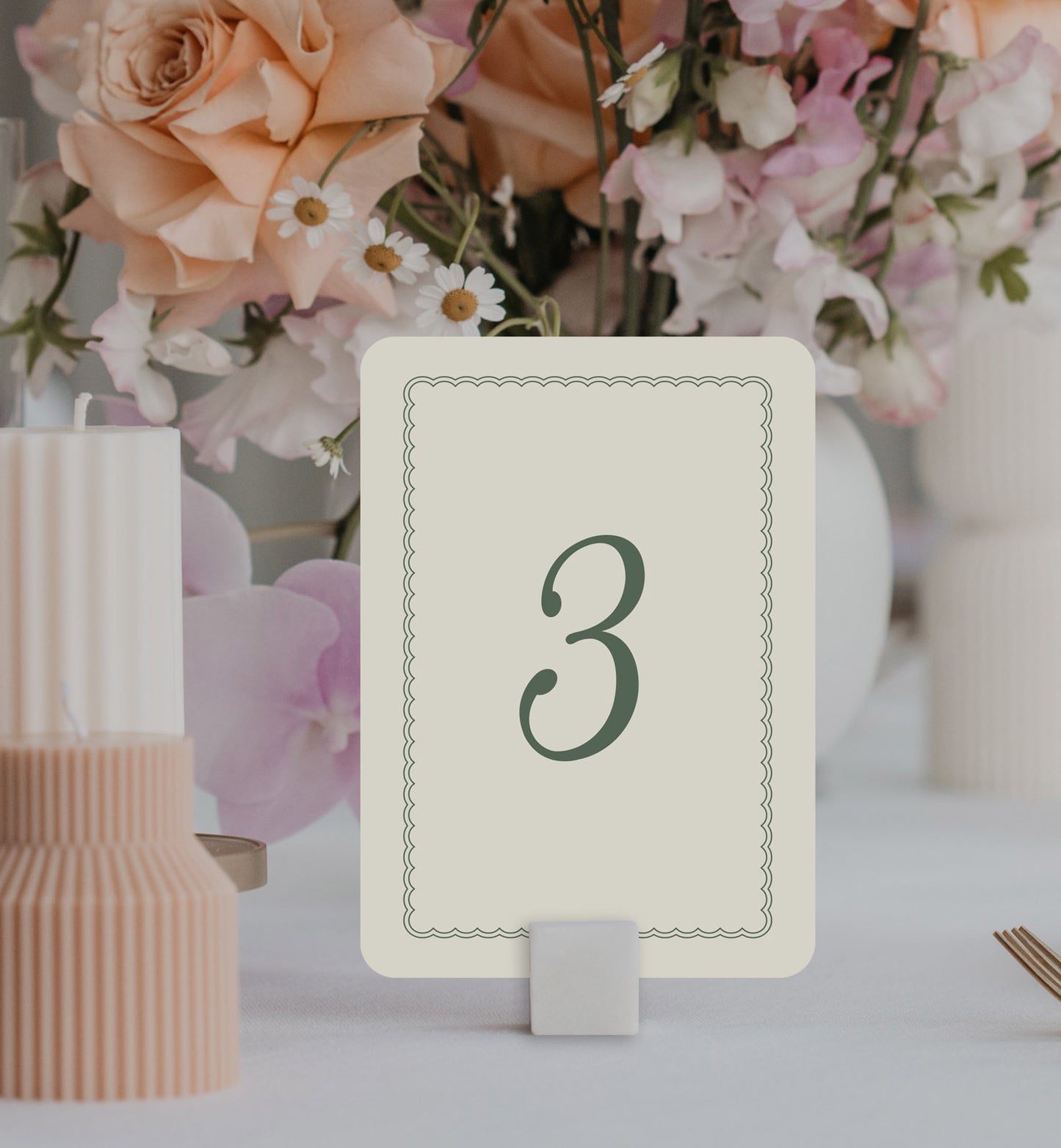 Marmont Table Number Set