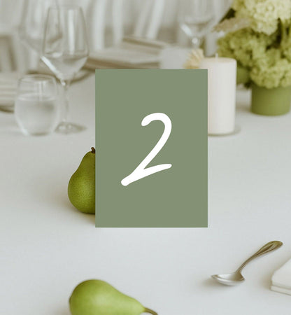Memento Table Number Set