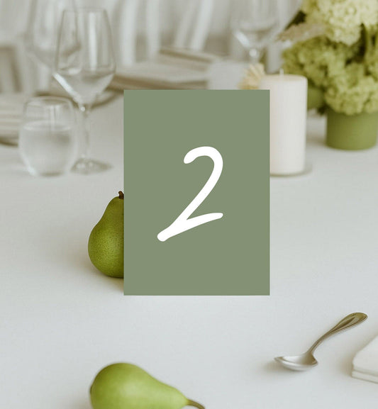 Memento Table Number Set