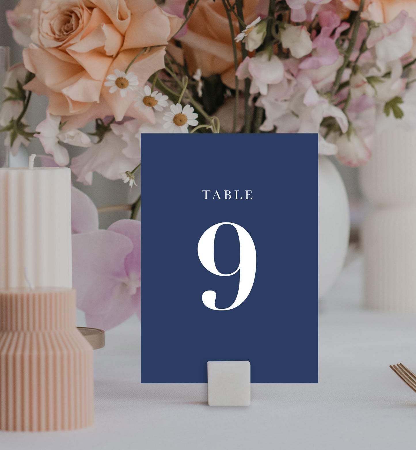 Minimalist Table Number Set