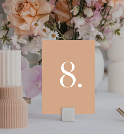 Soul Mate Table Number Set