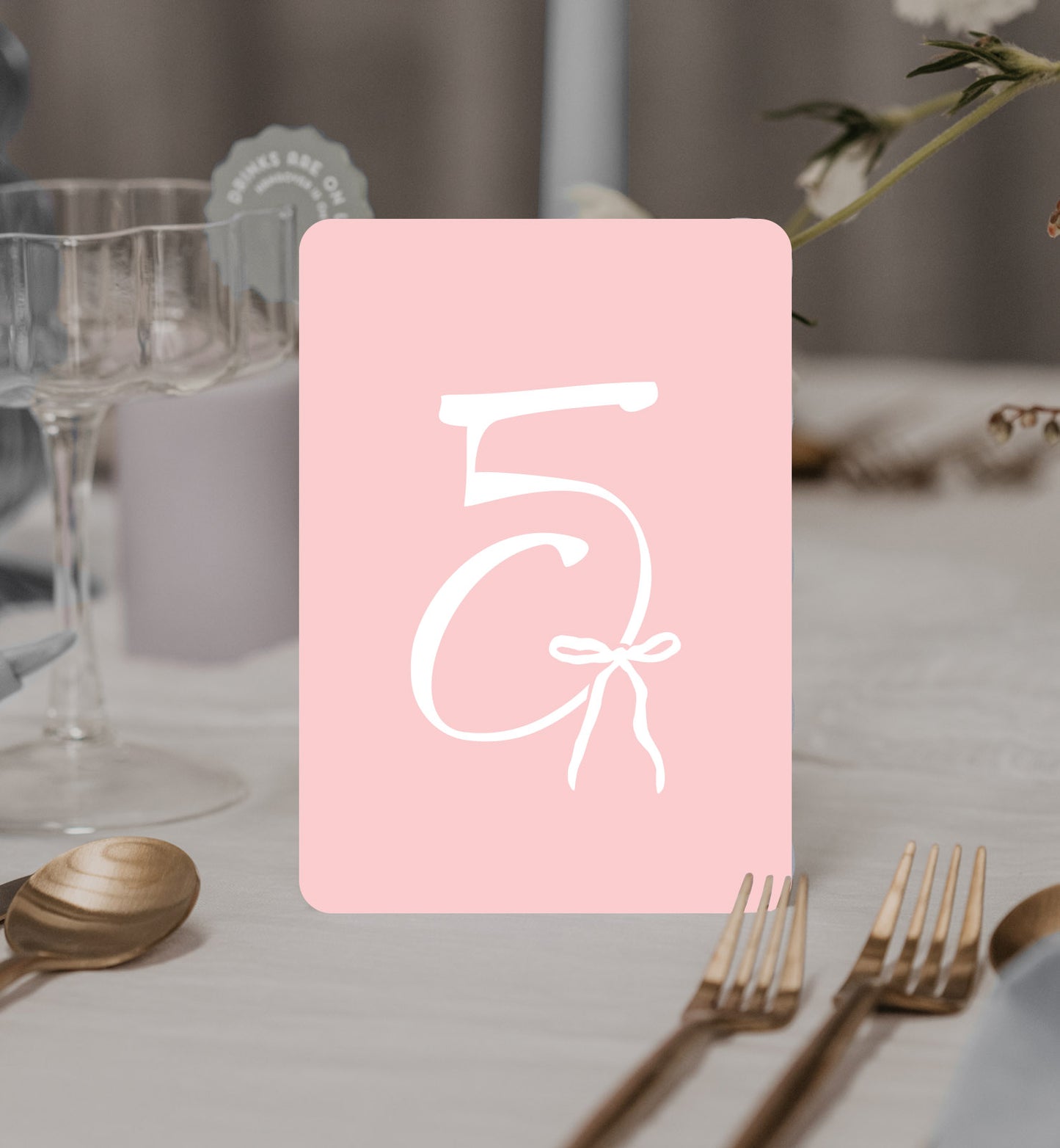 The Bow Table Number Set