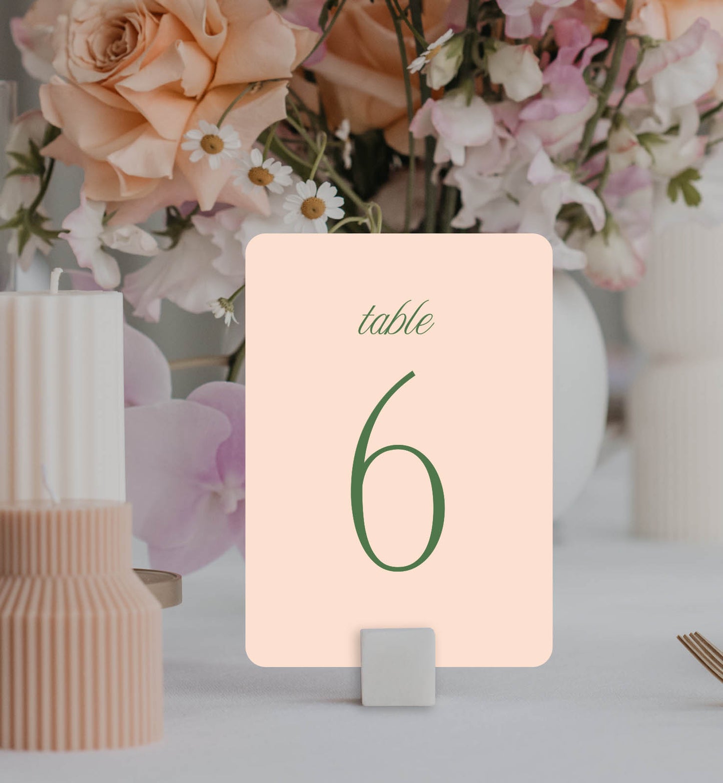 Riviera Table Number Set