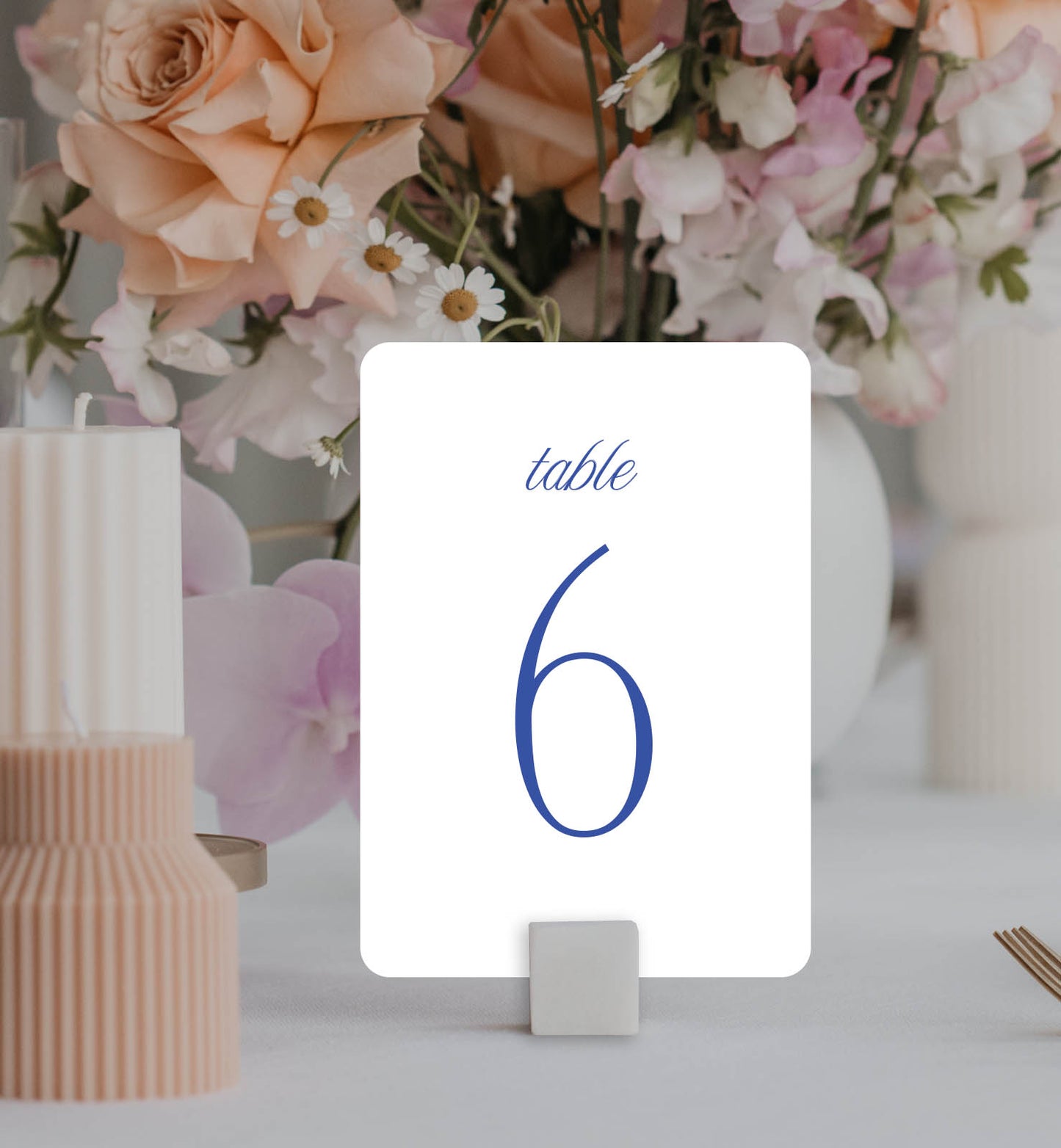 Riviera Table Number Set