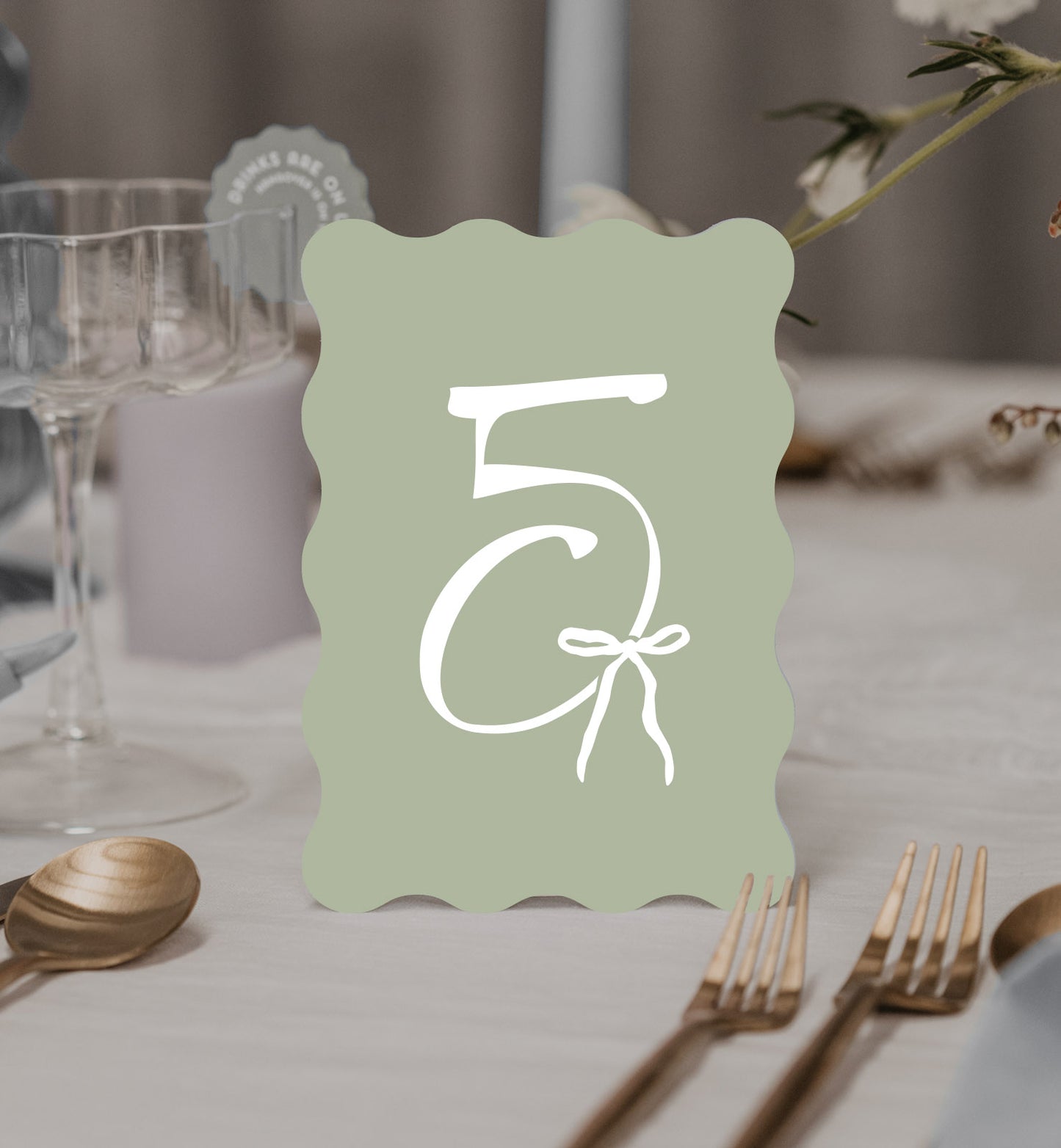 The Bow Table Number Set