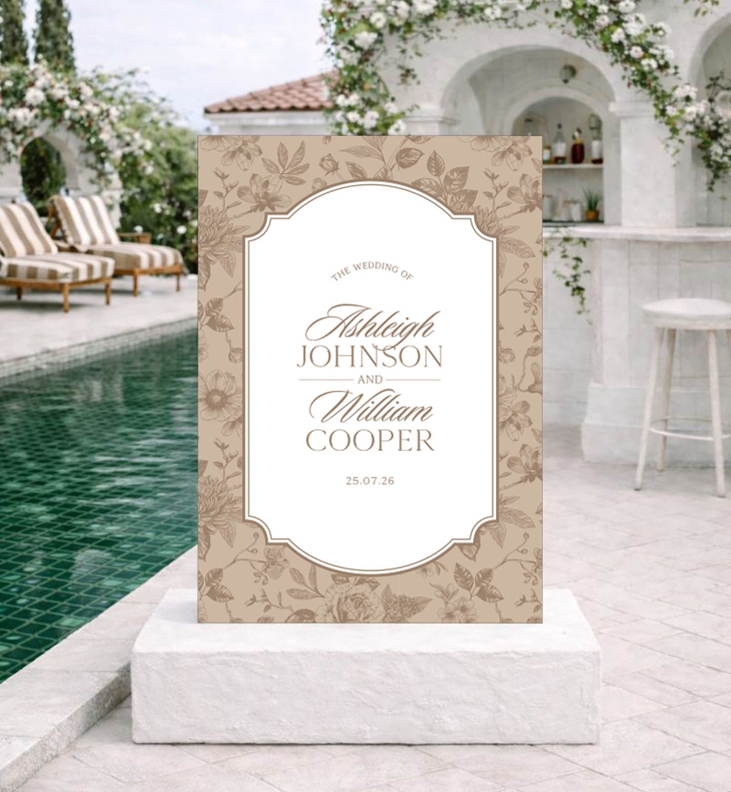 Heirloom Welcome Sign