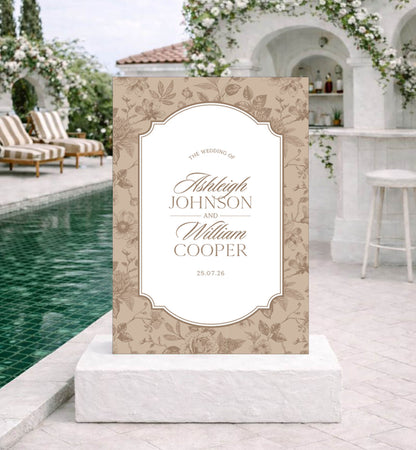 Heirloom Welcome Sign