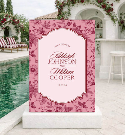 Heirloom Welcome Sign