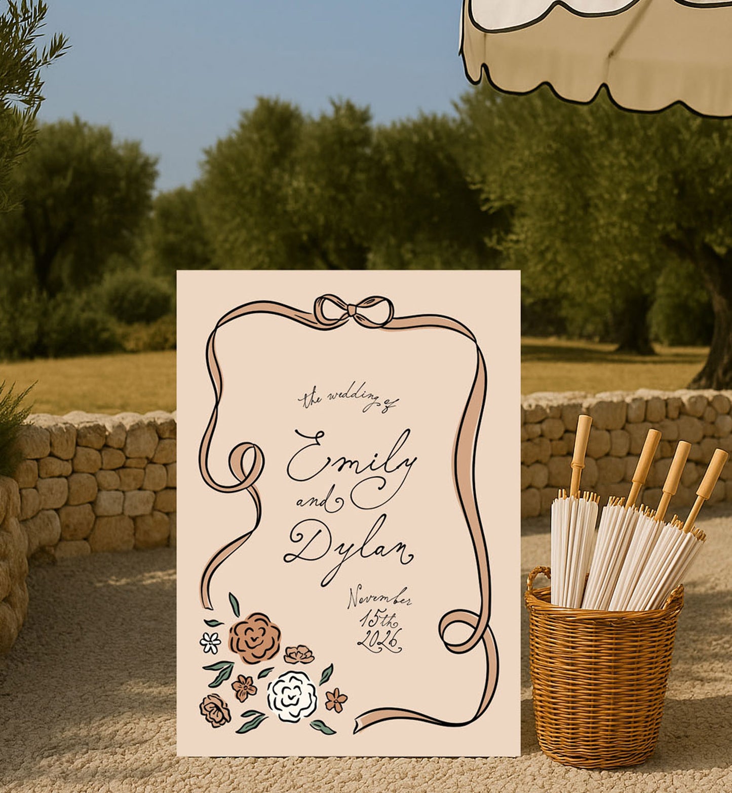 Storybook Welcome Sign