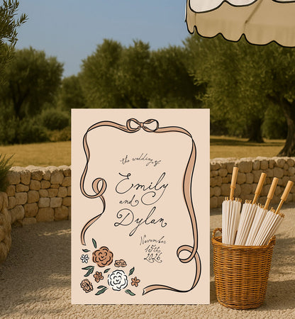 Storybook Welcome Sign
