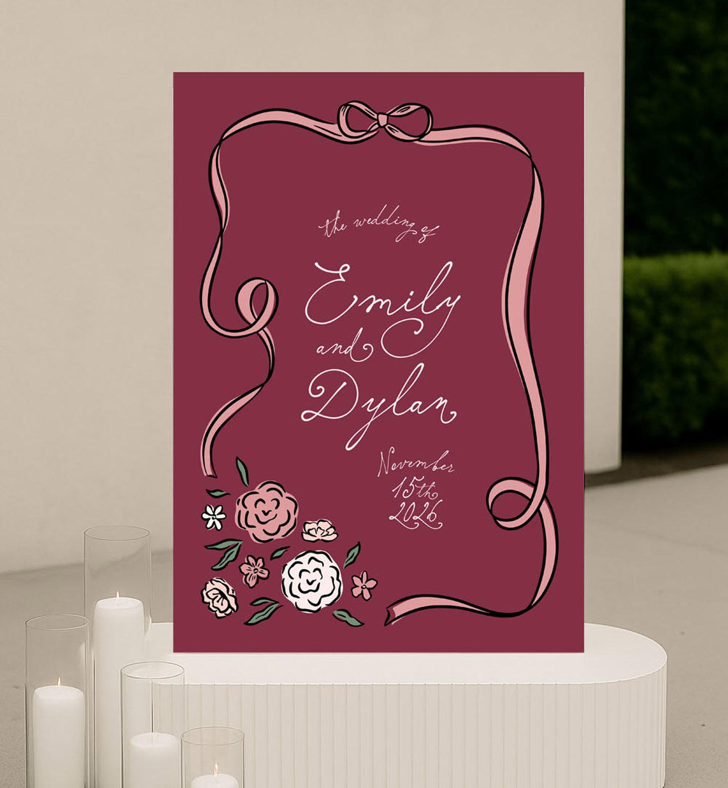 Storybook Welcome Sign