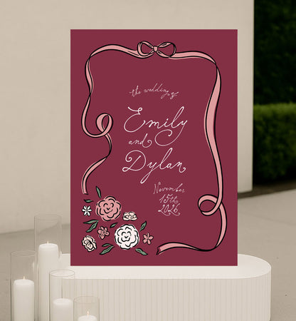 Storybook Welcome Sign