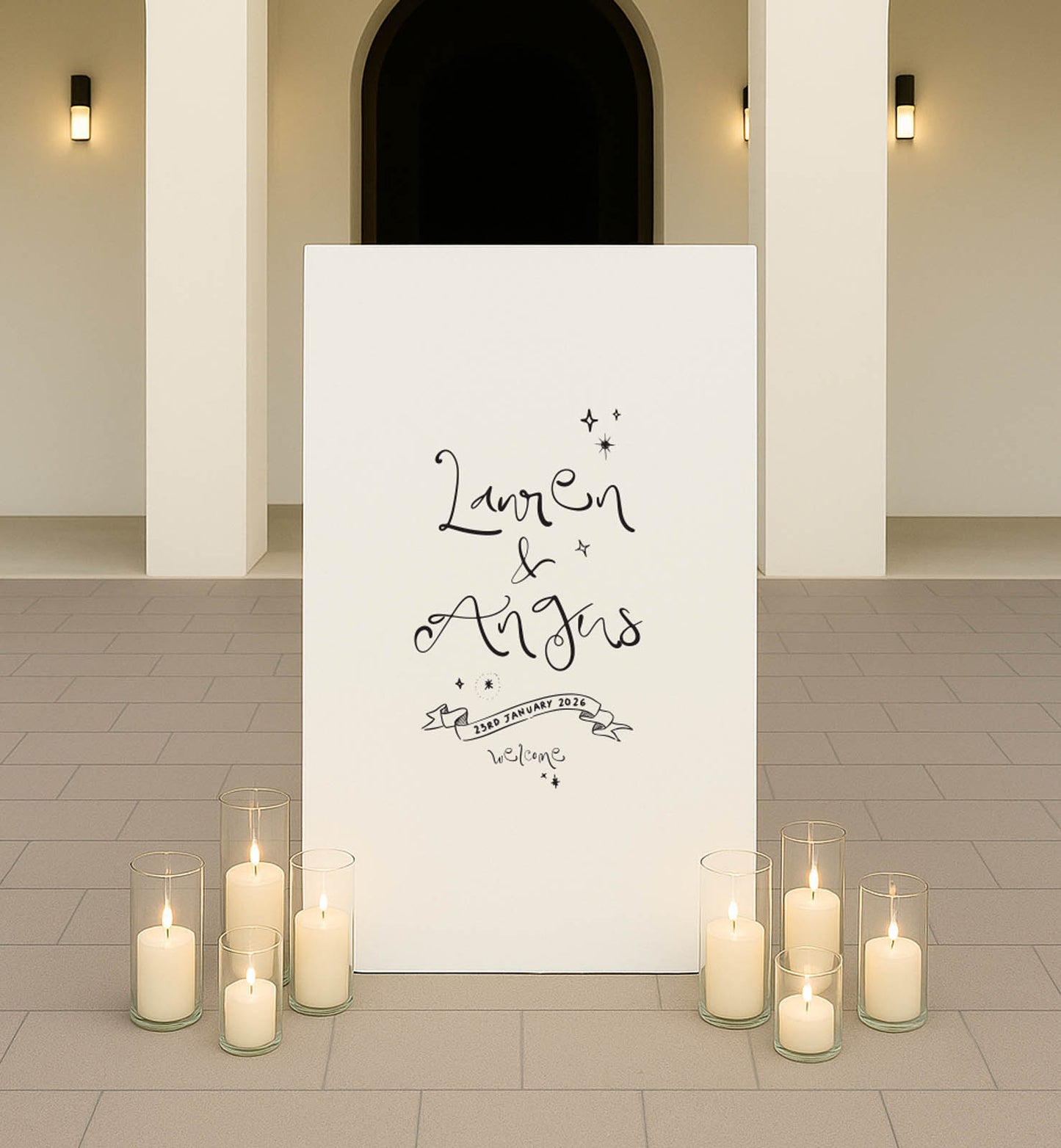 Luna Welcome Sign