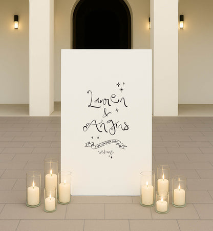 Luna Welcome Sign