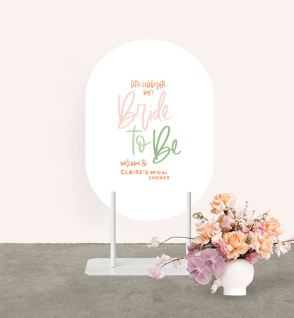 Wonderland Bridal Shower Sign