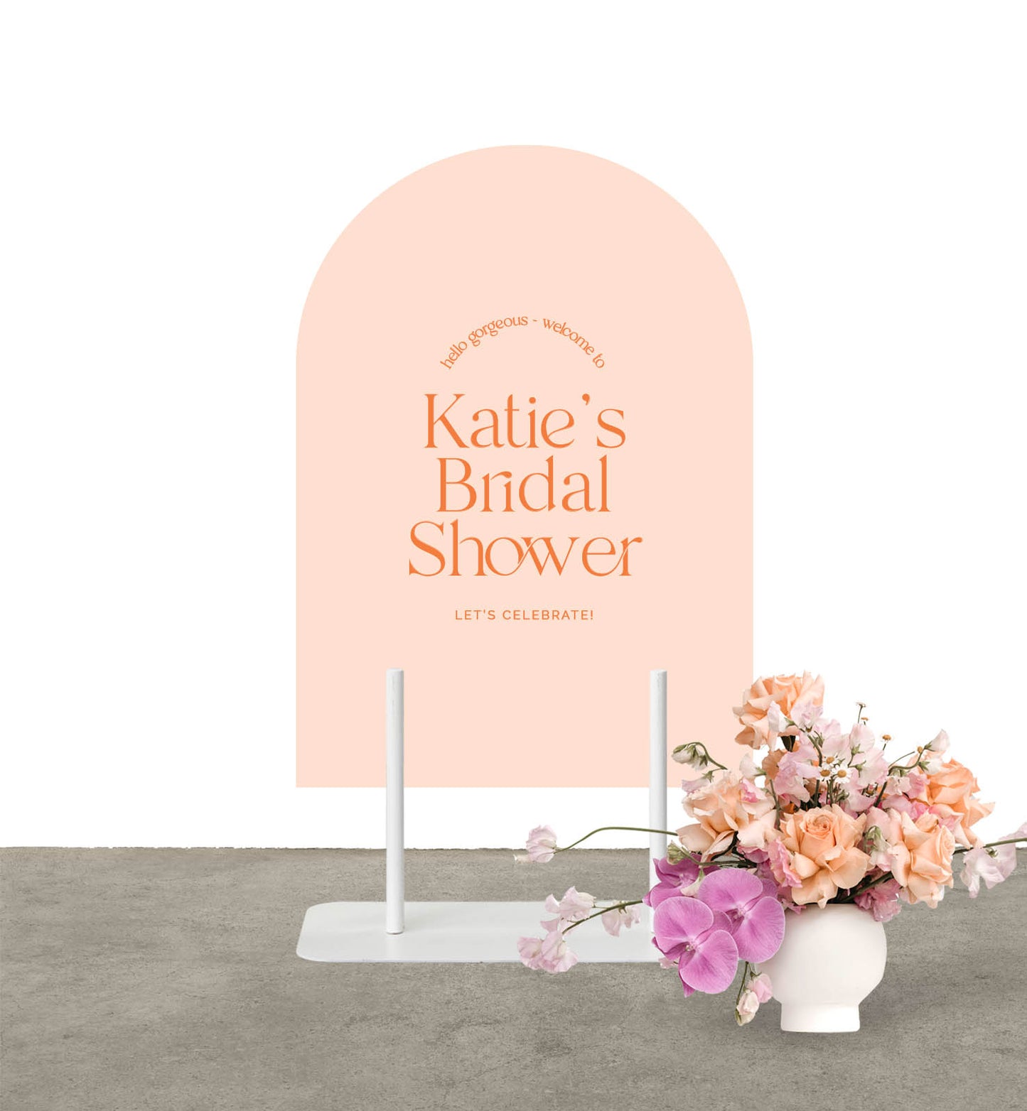 We Do Bridal Shower Sign