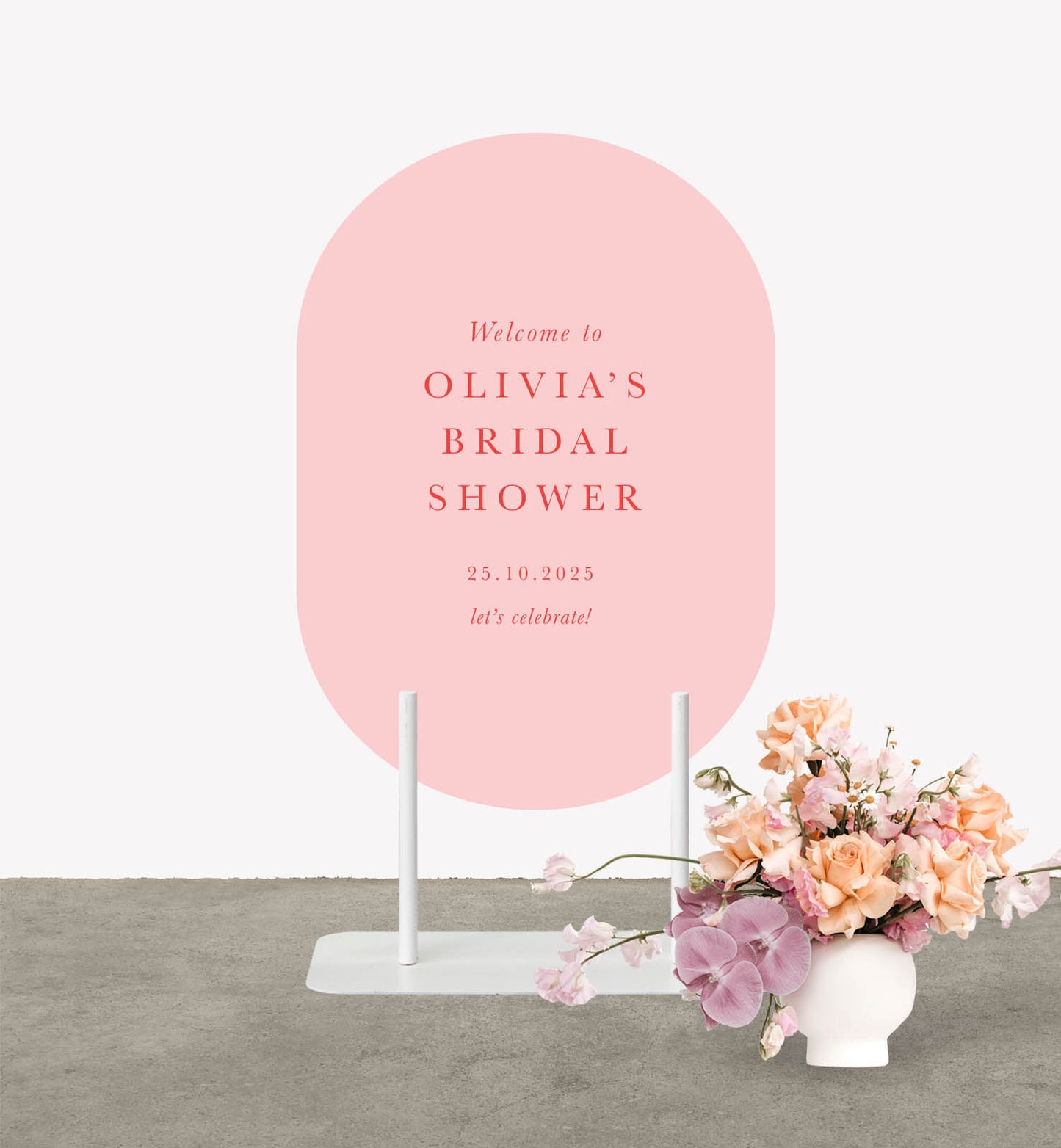 Minimalist Bridal Shower Sign