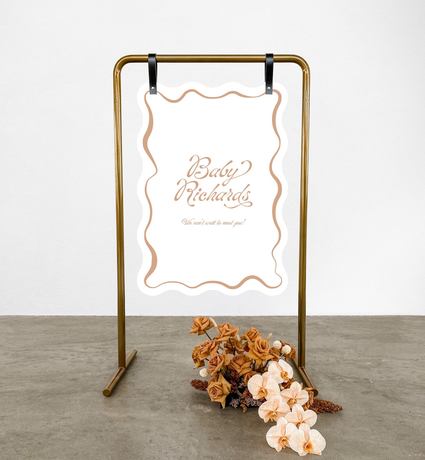 Paradiso Baby Shower Sign